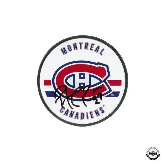 Patrick Roy Autographed Montreal Canadiens Acrylic Puck 