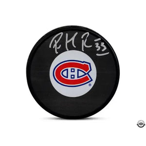 Patrick Roy Autographed Montreal Canadiens Rubber Hockey Puck 