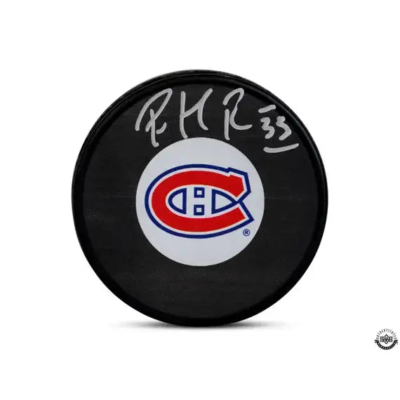 Patrick Roy Autographed Montreal Canadiens Rubber Hockey Puck 