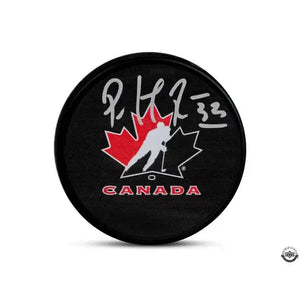Patrick Roy Autographed Team Canada Rubber Hockey Puck 