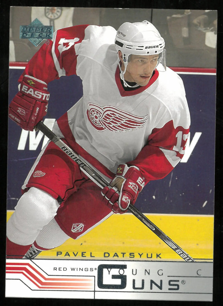 Pavel Datsyuk Young Guns 422 White Jersey SP SSP RC Rookie 2001-02 