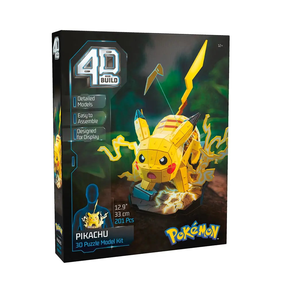 Pokemon 4D Build Pikachu (201 Pieces) 