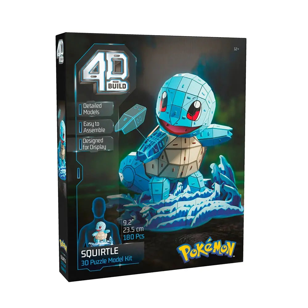 Pokemon 4D Build Squirtle (180 Pieces) 
