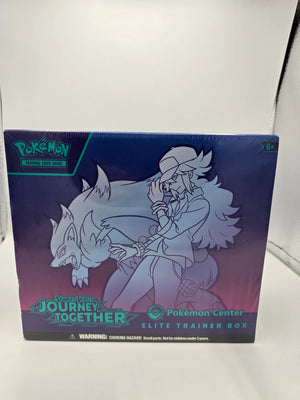 Pokemon Center Scarlet and Violet Journey Together Elite Trainer Box ETB 