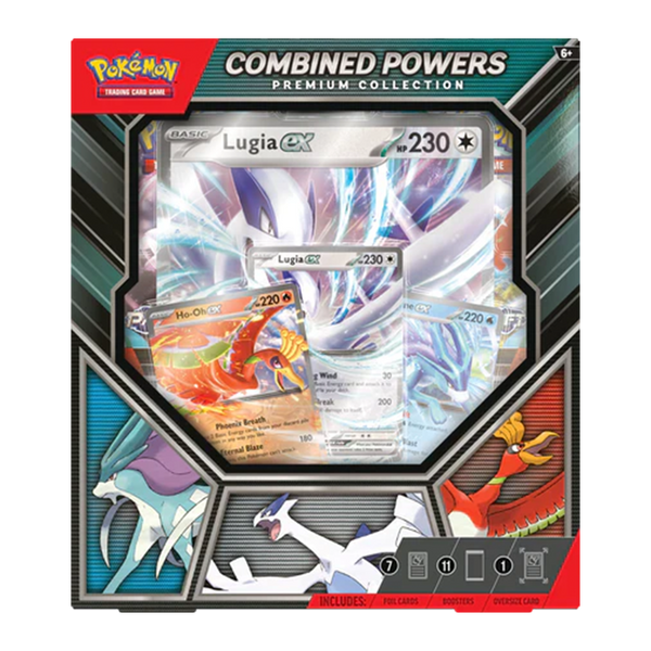 High-Quality Pokemon Combined Powers Premium Collection