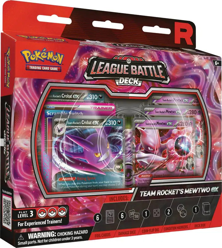 Pokemon League Battle Deck Team Rocket’s Mewtwo ex 