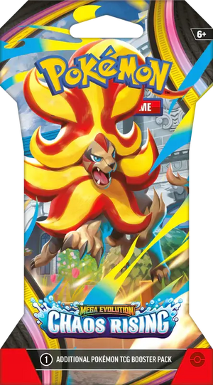 Pokémon ME04 Chaos Rising Sleeved Booster Pack (Pre-Order) 