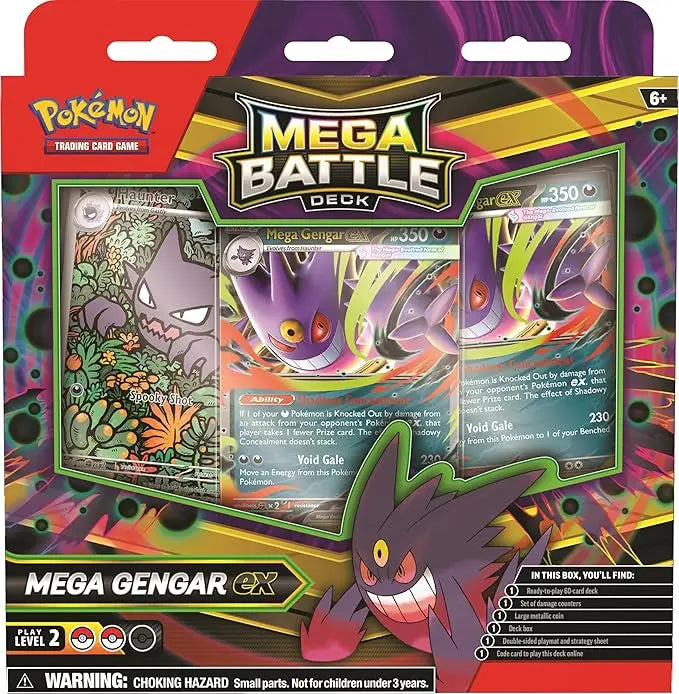 Pokemon Mega Battle Decks Mega Gengar ex 