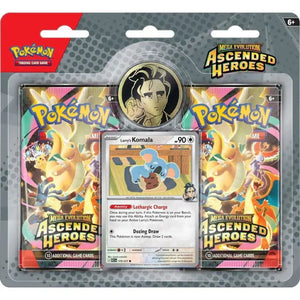 Pokemon Mega Evolution Ascended Heroes Collection Larry's Komala (Pre-Order) 
