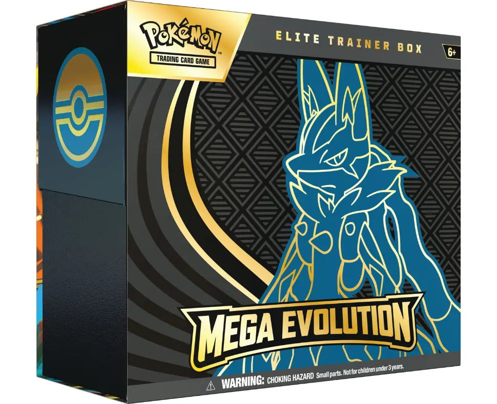 Pokemon Mega Evolution ME1 Elite Trainer Box Mega Lucario ETB 