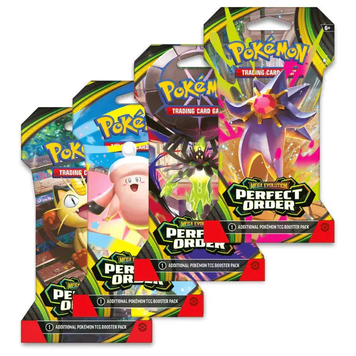 Pokemon Mega Evolution Perfect Order Sleeved Booster Pack 