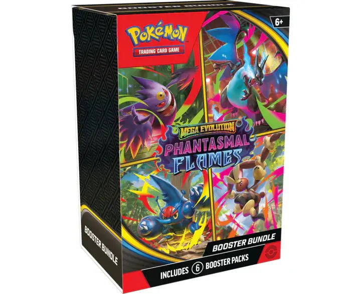 Pokemon Mega Evolution Phantasmal Flames Booster Bundle 