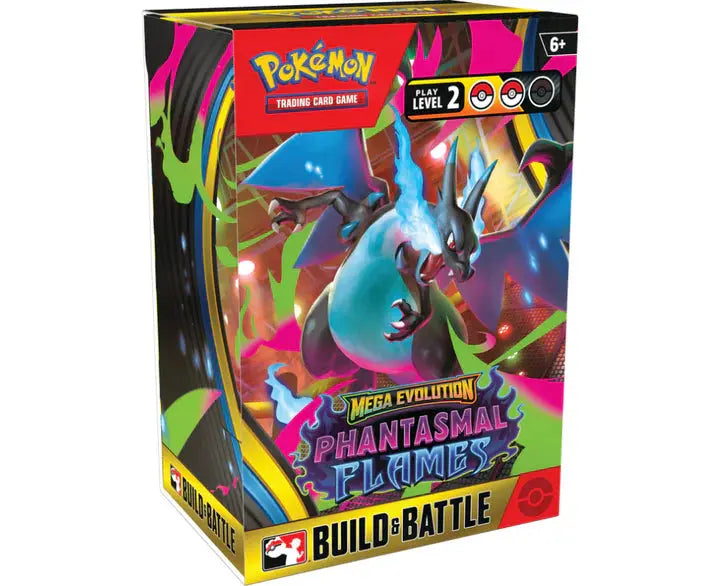 Pokemon Mega Evolution Phantasmal Flames Build and Battle Kit 