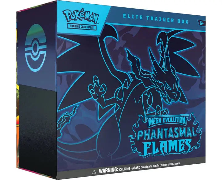 Pokemon Mega Evolution Phantasmal Flames Elite Trainer Box 