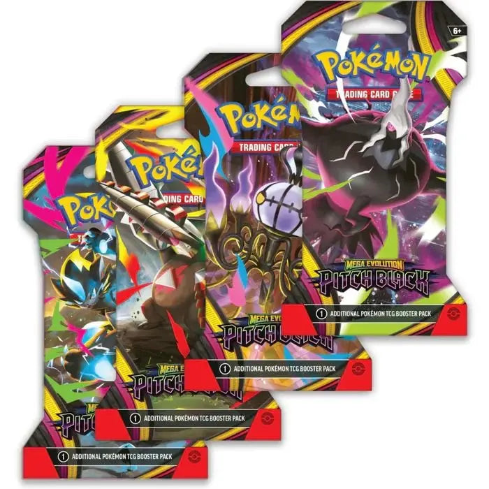 Pokemon Mega Evolution Pitch Black Single Pack Sales 
