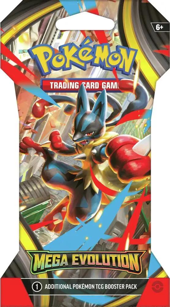 Pokemon Mega Evolution Sleeved Booster Pack 