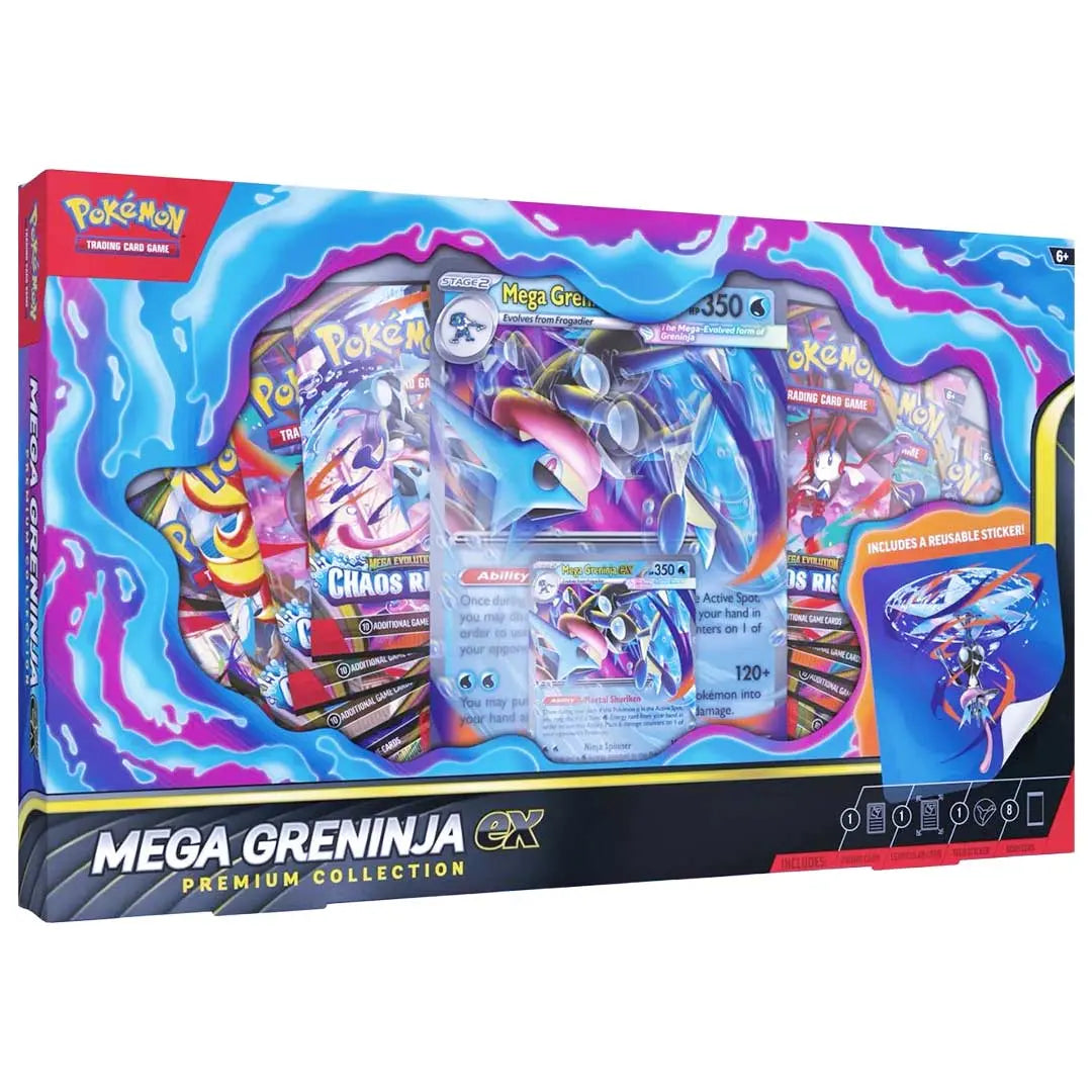 Pokemon Mega Greninja ex Premium Collection Box 
