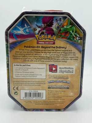 Pokemon Powers Beyond Tins Rayquaza EX 