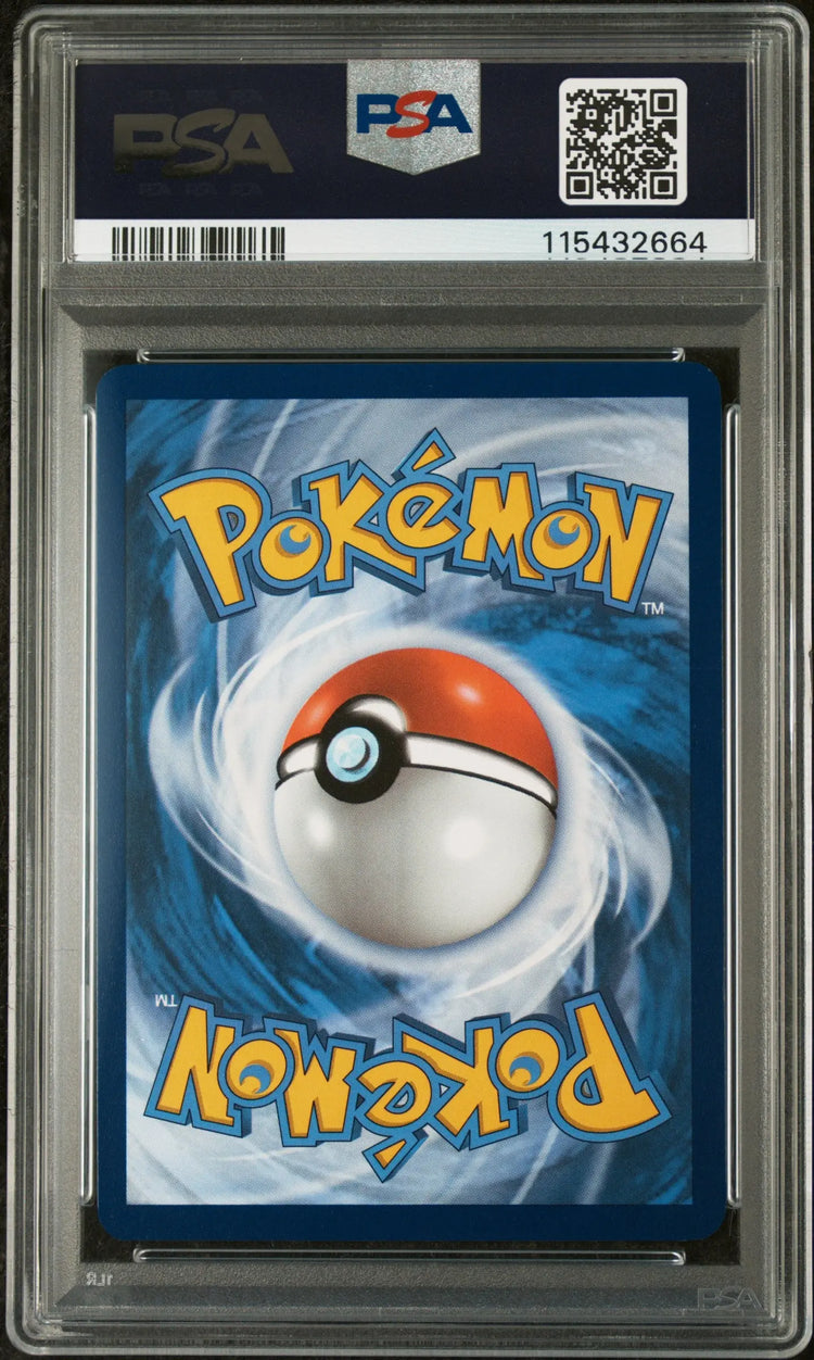 Pokemon SV Black Star Promo Lillie's Ribombee #183 JTG Prerelease-Staff PSA 9 