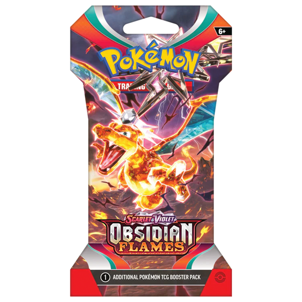 Pokemon Scarlet And Violet Obsidian Flames Sleeved Booster Packs