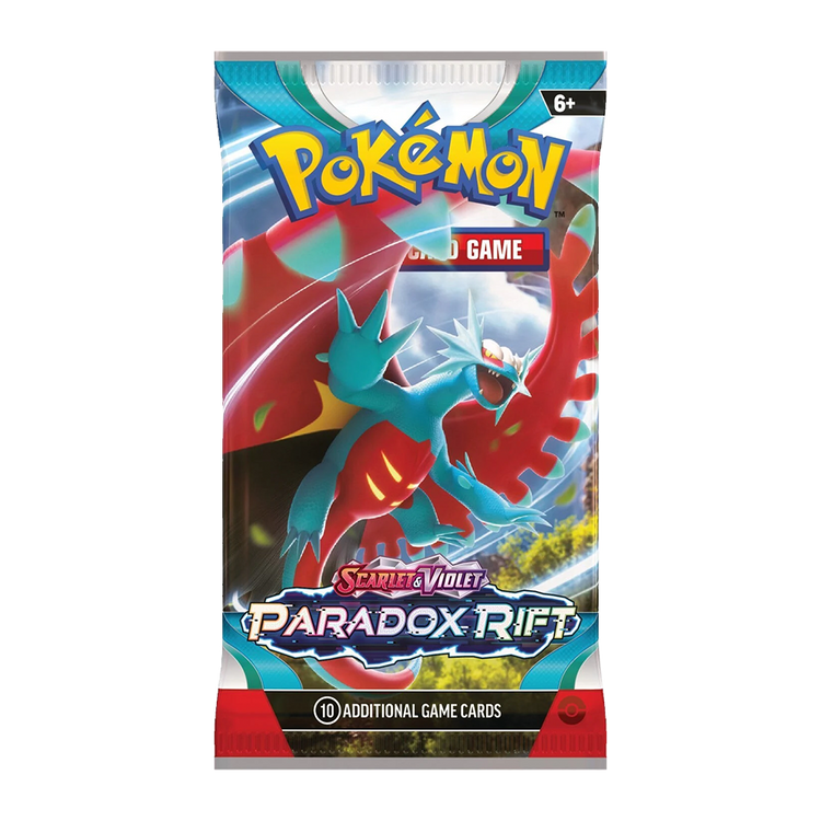 Pokemon Scarlet & Violet Paradox Rift Booster Pack | Single Pack Sale Pokemon Scarlet & Violet Paradox Rift Booster Pack | Single Pack Sale