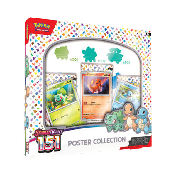 Best Pokemon Scarlet & Violet 151 Poster Collection Box | Reviews