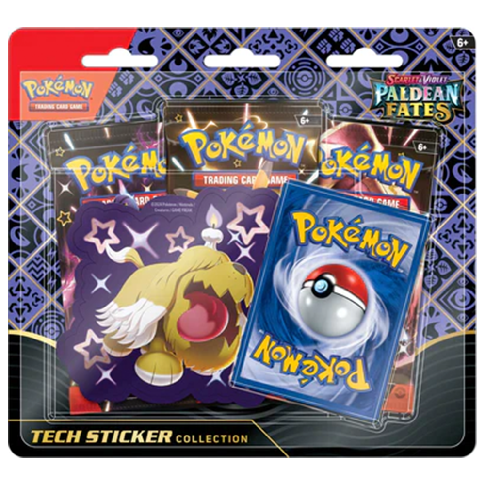 Pokemon Scarlet & Violet Paldean Fates Tech Sticker Collection Greavard 1