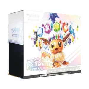 Pokemon Scarlet & Violet Prismatic Evolutions Elite Trainer Box 