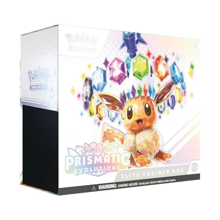 Pokemon Scarlet & Violet Prismatic Evolutions Elite Trainer Box 