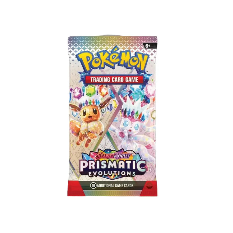 Pokemon Scarlet & Violet Prismatic Evolutions Single Pack (Single Pack Sales) Pokemon Scarlet & Violet Prismatic Evolutions Single Pack (Single Pack Sales)