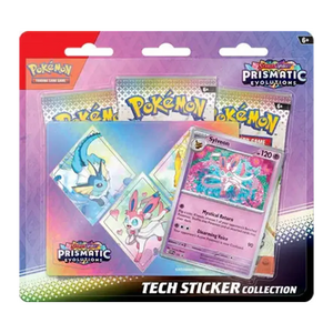 Pokemon Scarlet & Violet Prismatic Evolutions Tech Sticker Collection Sylveon 