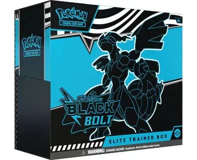 Pokemon Scarlet and Violet Black Bolt Elite Trainer Box 