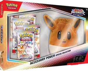 Pokemon Scarlet and Violet Prismatic Evolutions Accessory Pouch Special Collection 