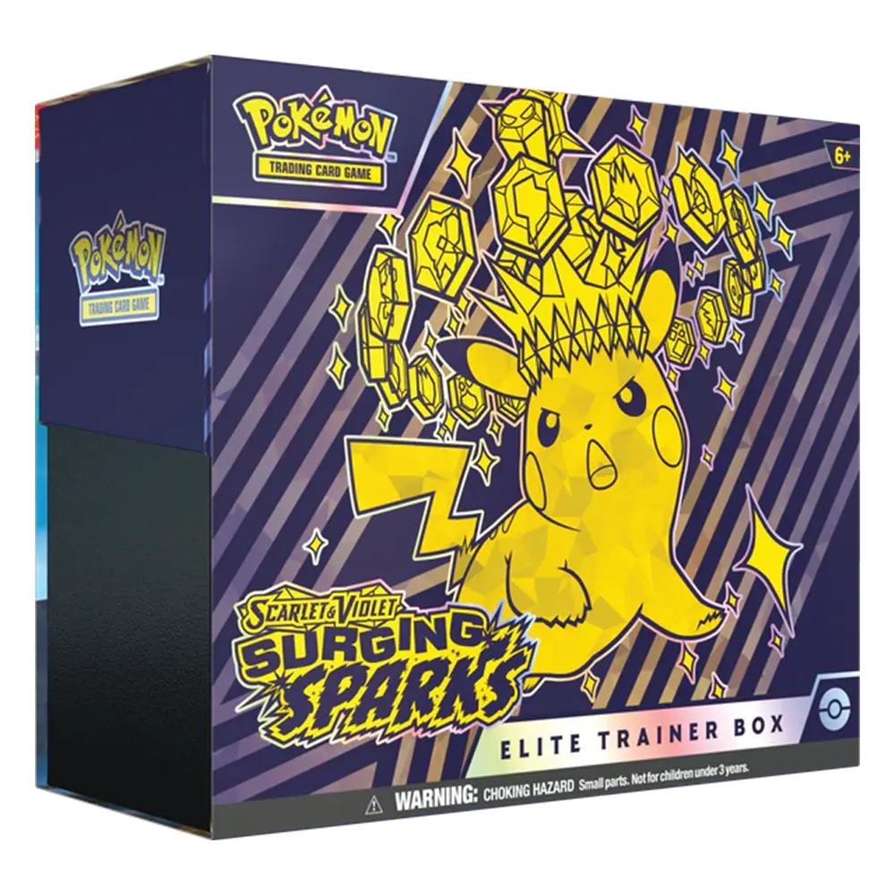 Pokemon Scarlet and Violet Surging Sparks Elite Trainer Box 