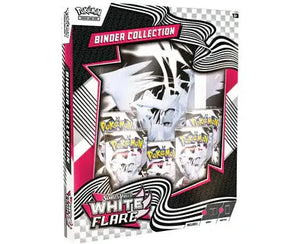 Pokemon Scarlet and Violet White Flare Binder Collection 