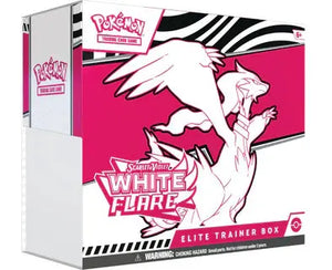 Pokemon Scarlet and Violet White Flare Elite Trainer Box 