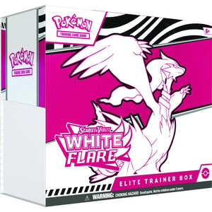 Pokemon Scarlet and Violet White Flare Elite Trainer Box ETB 