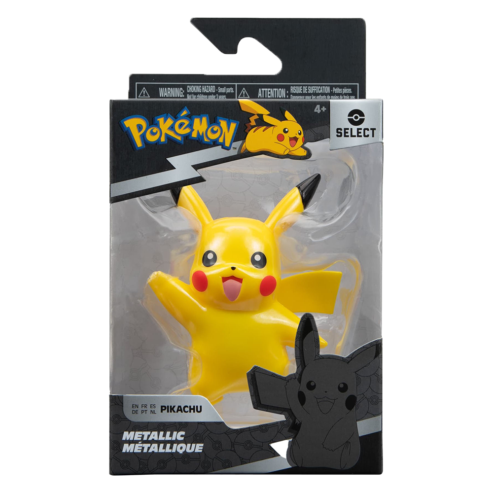 Pokemon Select True Color Metallic Figure Pikachu 1