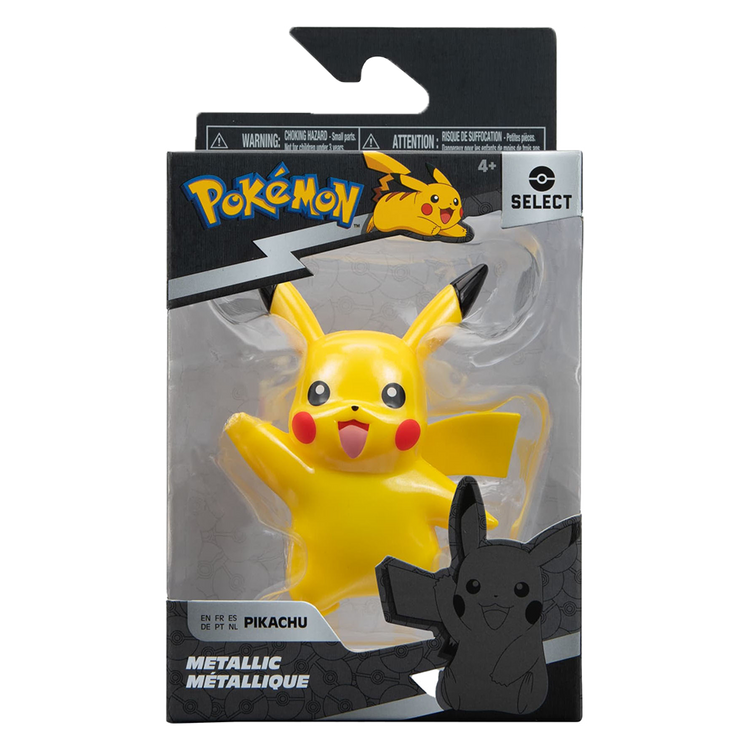 Pokemon Select True Color Metallic Figure Pikachu 1