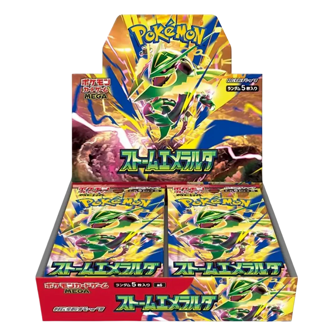 Pokemon Storm Emeralda Japanese Booster Box 