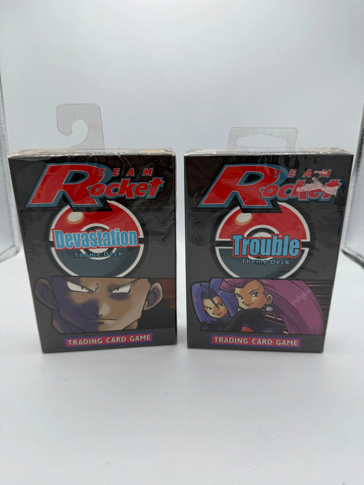 Pokemon Team Rocket Theme Deck Set 