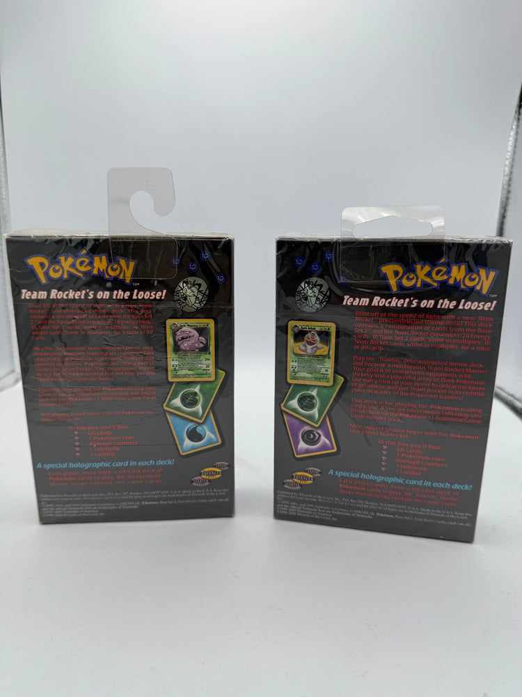 Pokemon Team Rocket Theme Deck Set 