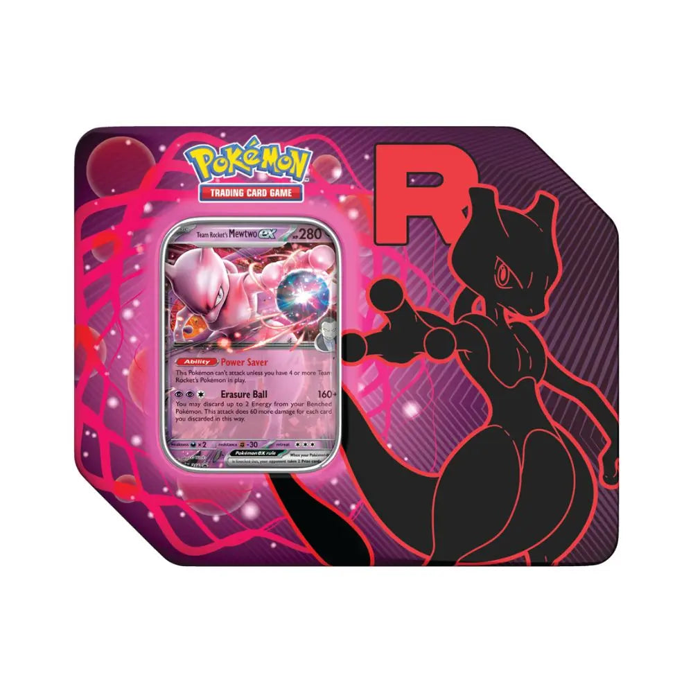 Pokemon Team Rocket Tins Team Rocket’s Mewtwo 