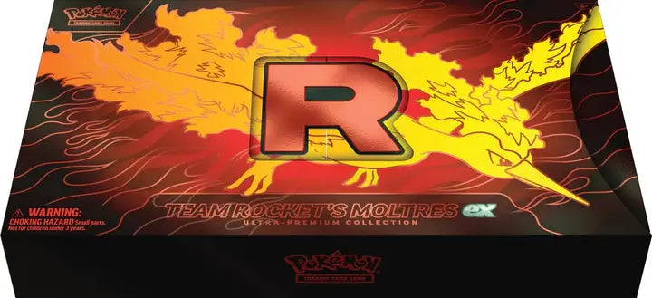 Pokemon Team Rocket’s Moltres ex Ultra Premium Collection 