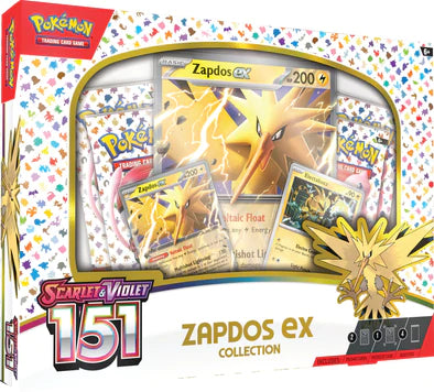 Pokemon - Scarlet & Violet - 151 - Zapdos Ex Collection Box