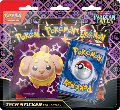 Pokemon Scarlet & Violet Paldean Fates Tech Sticker Collection Fidough