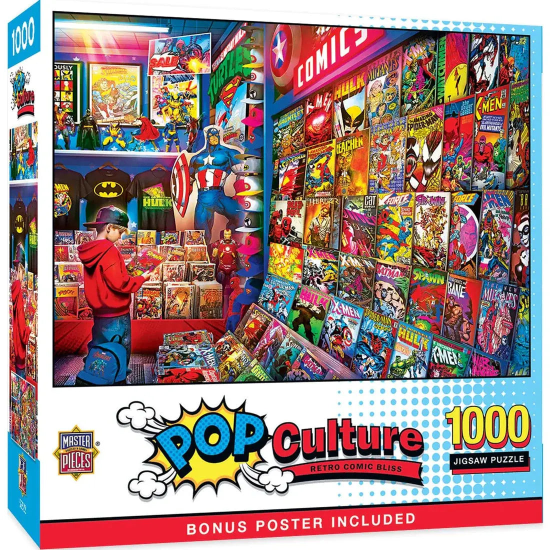 Pop Culture - Retro Comic Bliss 1000 Piece Jigsaw Puzzle 