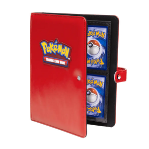Pro Binder Pokemon Premium Snap 4 Pocket Red 