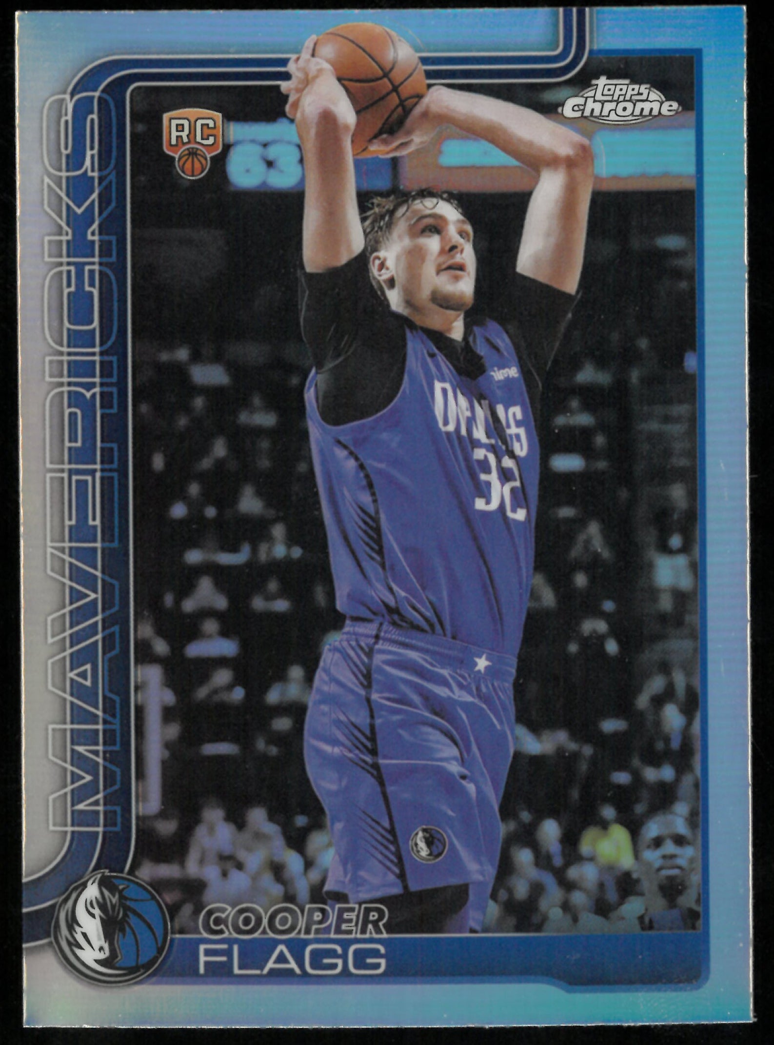 2025 Topps Chrome Basketball Refractor Rookie Cooper Flagg