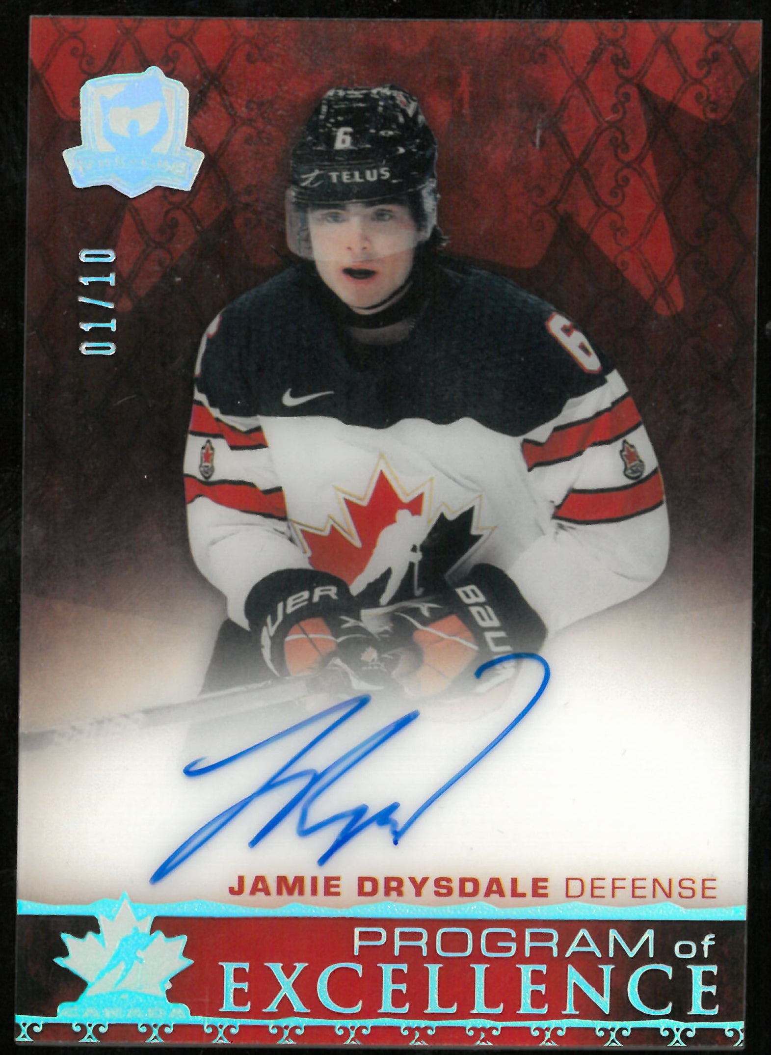 2023-24 UD The Cup Program Of Excellence Auto Jamie Drysdale /10